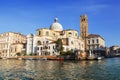 View of the Church of Saints Jeremiah and Lucia in Venice from the Grand Canal