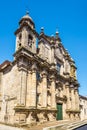 View at the church of San Bartolome in Pontevedra - Spain