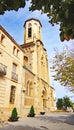View with church of San Cebria de Tiana, Barcelona
