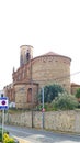 View with church of San Cebria de Tiana, Barcelona