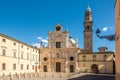 View at the Church of San Giovanni Evangelista in Parma - Italy Royalty Free Stock Photo