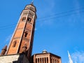 View of church San Gottardo in Corte in Milan Royalty Free Stock Photo