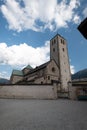 View at the Church San Michele of San Candido Italy