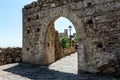 Church S. Nicola of the village of Savoca, Sicily Royalty Free Stock Photo