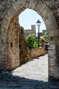 Church S. Nicola of the village of Savoca, Sicily Royalty Free Stock Photo