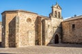 View at the Church of San Pablo in the streets of Caceres - Spain