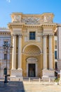 View at the Church of San Pietro Apostolo in Parma - Italy Royalty Free Stock Photo