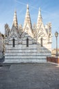 View at the Church of Santa Maria della Spina in the streets of Pisa in Italy Royalty Free Stock Photo