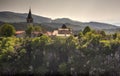 Church of St. Cantianus in the Unesco world heritage site Skocjanske jame Royalty Free Stock Photo