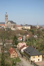 View of the Church of St. James St. Jacob Church in Kutna Hora,Czech Republic Royalty Free Stock Photo