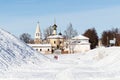 view of Church of St John the Baptist in Suzdal Royalty Free Stock Photo