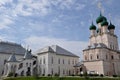 View of the Church of St. John the Evangelist, which was built in 1680 and the Red Chamber from the side of the