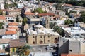 View of the Church of St. Savva and the roofs of houses in Nicosia from the observation deck of Shacolas Tower. Nicosia. Cyprus Royalty Free Stock Photo