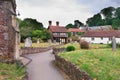 St George`s Cottage, Dunster, Somerset, England Royalty Free Stock Photo