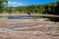 Rocky River Bed Below Chutes De La Chaudiere