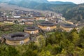 View of ChuXi Cluster of Tulou - Fujian province, China