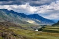 View on Chuya river in mountains along Chuysky Trakt. Altai Republic, Russia