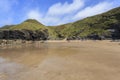 Cilborth beach, Llangrannog Royalty Free Stock Photo