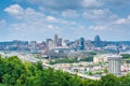 View of Cincinnati, from Devou Park in Covington, Kentucky Royalty Free Stock Photo