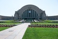 Union Terminal and gardens in the summer