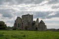 View of the Cistercian Hore Abbey ruins near the Rock of Cashel in County Tipperary of Ireland Royalty Free Stock Photo