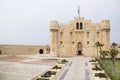 View of the Citadel of Qaitbay in Alexandria