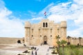 View of the Citadel of Qaitbay in Alexandria