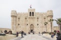 View of the Citadel of Qaitbay in Alexandria