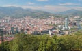 View of city from above. Bilbao, Spain