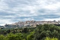 View of the city of Agrigento, Sicily, Italy Royalty Free Stock Photo