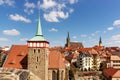 View of the city of Bautzen in Saxony. Germany Royalty Free Stock Photo