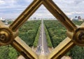 View of the city Berlin from the top of the Victory Column SiegessÃÂ¤ule. Germany. Royalty Free Stock Photo