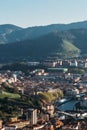 View of city Bilbao, Basque Country, Spain Royalty Free Stock Photo