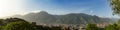 View of the city of Caracas and its iconic mountain el Avila or Waraira Repano