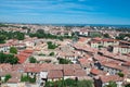 View of city of Carcassonne