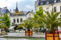 View of the city center Cognac