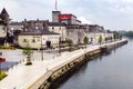 View of the city center Cognac