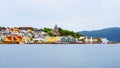 View of city center of Kristiansund, Norway