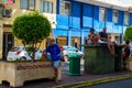 View on the City center in Papeete, French Polynesia