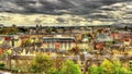 View of the city centre of Edinburgh