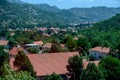 View of the city of Cetinje, Montenegro Royalty Free Stock Photo