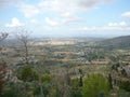 View of the city of Cortona