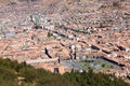 View of the city of Cusco