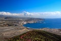 View of the city of El Medano