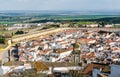 View of the city Elvas. Alentejo Region. Portugal Royalty Free Stock Photo