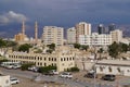 A view of the city from the fortress. Ras Al Khaimah. United Arab Emirates.