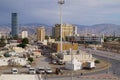 A view of the city from the fortress. Ras Al Khaimah. United Arab Emirates.