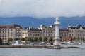 View of city of Geneva Royalty Free Stock Photo