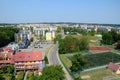 View of the city (GiÃÂ¼ycko) Royalty Free Stock Photo