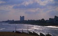 View of the city of Haifa in northwestern Israel. Royalty Free Stock Photo